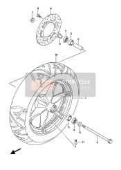 4313024AA0, Valve Assy, Wheel Rim (TR412), Suzuki, 1